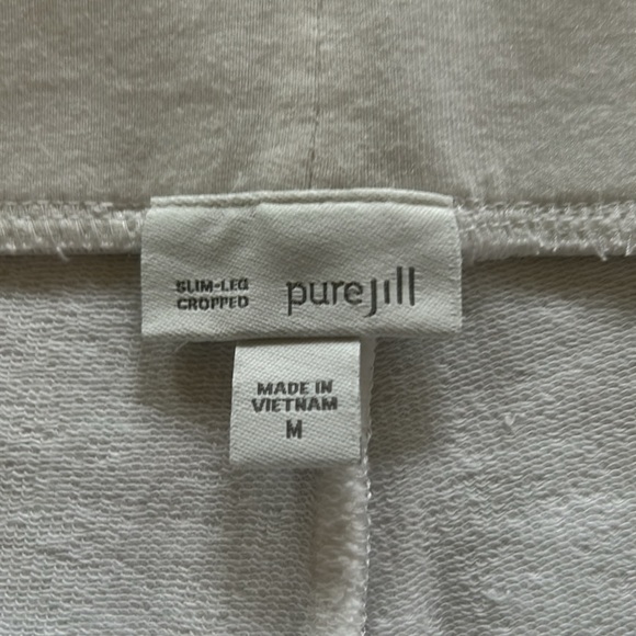 J. Jill Pure Jill Size M slim leg cropped pants - Picture 4 of 4